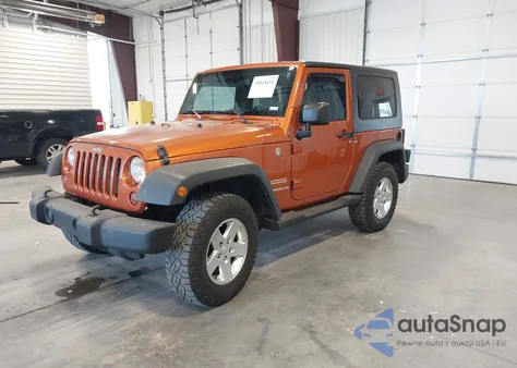 2010 Jeep Wrangler Sport z USA, uszkodzony, nr VIN 1J4GA2D13AL218714